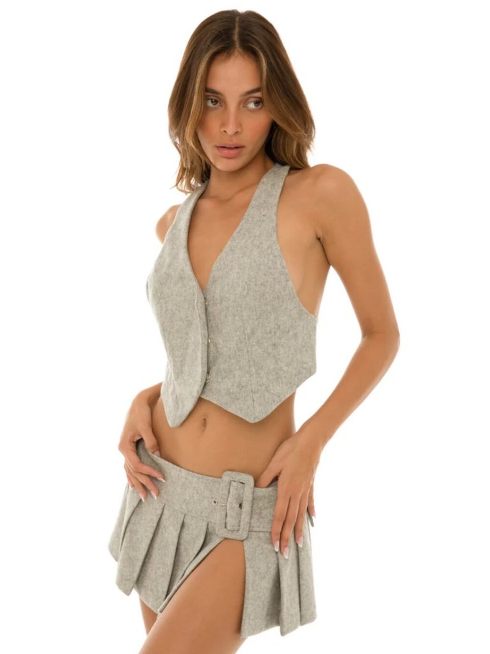 Are You Am I — Kess Skirt